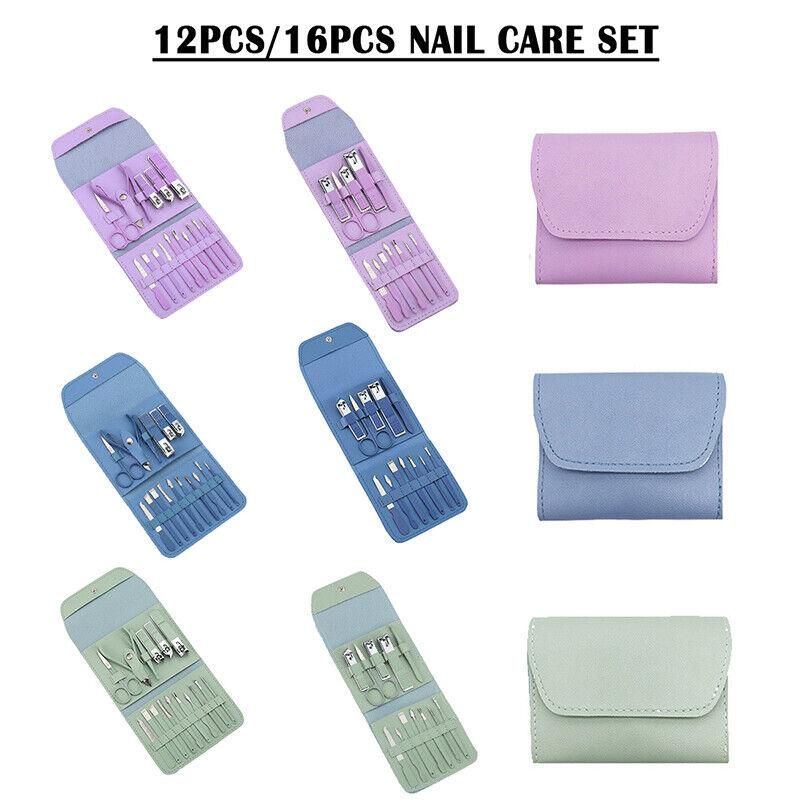 💅 Manicure/Pedicure Nail Kit for Women | Travel-Friendly Grooming Set