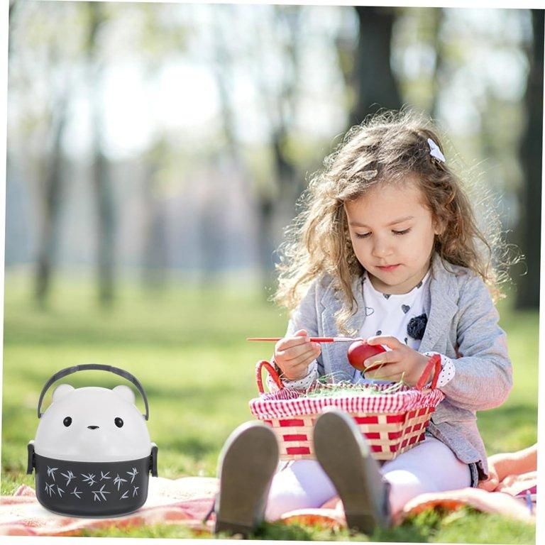Cute Teddy Cartoon Leakproof Tiffin Box