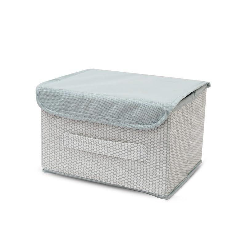 Foldable Non‑Woven Storage Basket Bins – Big & Small Wardrobe Organizer (Pack of 2) 🧺