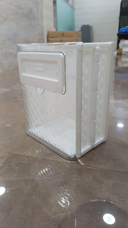 🗑️ Foldable Wall-Mounted Trash Can | Hanging Garbage Bin