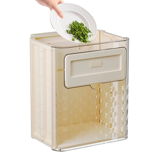 🗑️ Foldable Wall-Mounted Trash Can | Hanging Garbage Bin