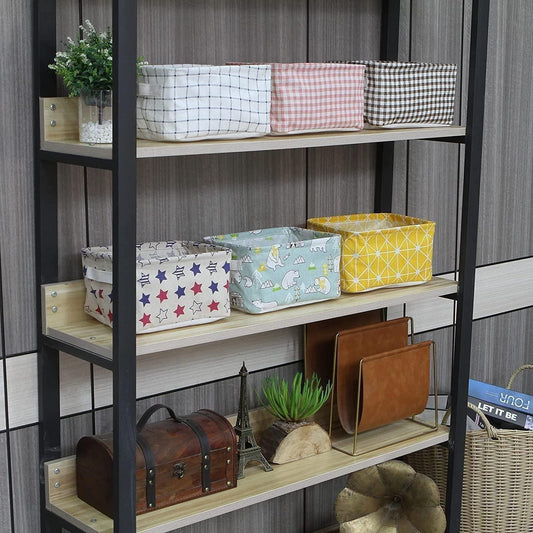 🧺 Canvas Storage Box | Drawer Organizer (Pack of 4)